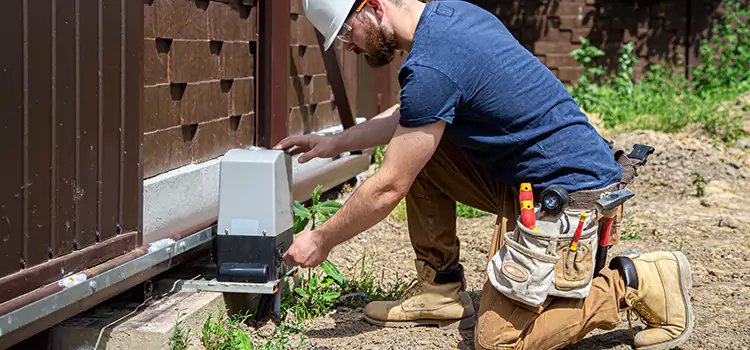 Electric Driveway Gate Installation Johnson City